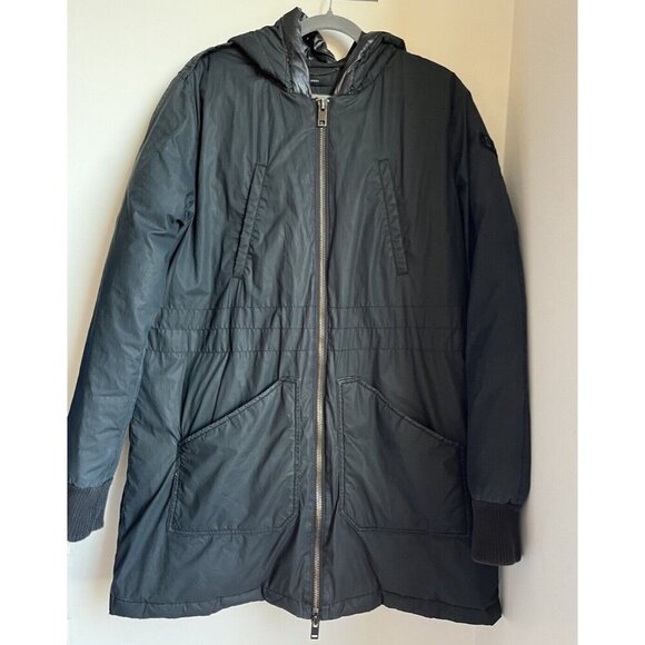 Diesel Black Coat Size Small - Picture 1 of 16